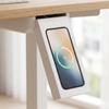 Phone Storage Box under Desk Holder, 3D Printed Hidden Smartphone Container for Concentration Helper Work Office Home Desk, Universal Flip Up