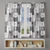 2pc Cat print curtains   polyester fabric   machine washable   suitable for bedroom and living room decoration