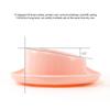 Cat Dog Food Water Bowls 15 Degree Tilted Single Dish Long Pet Feeding Bowl for Kitten Puppy Safe Plastic Material Easy To Clean