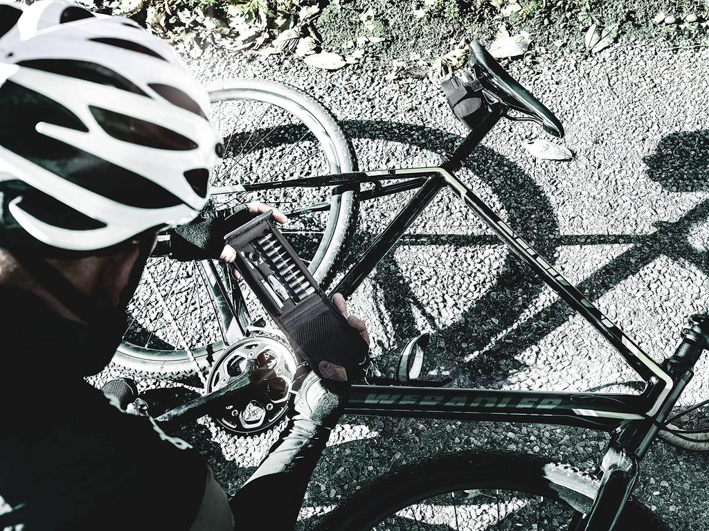 WERA 05004170001 Velosipēdu instrumentu komplekts Komplekts Ievests no 15, 14 detaļu [Oficiāli Japāna]