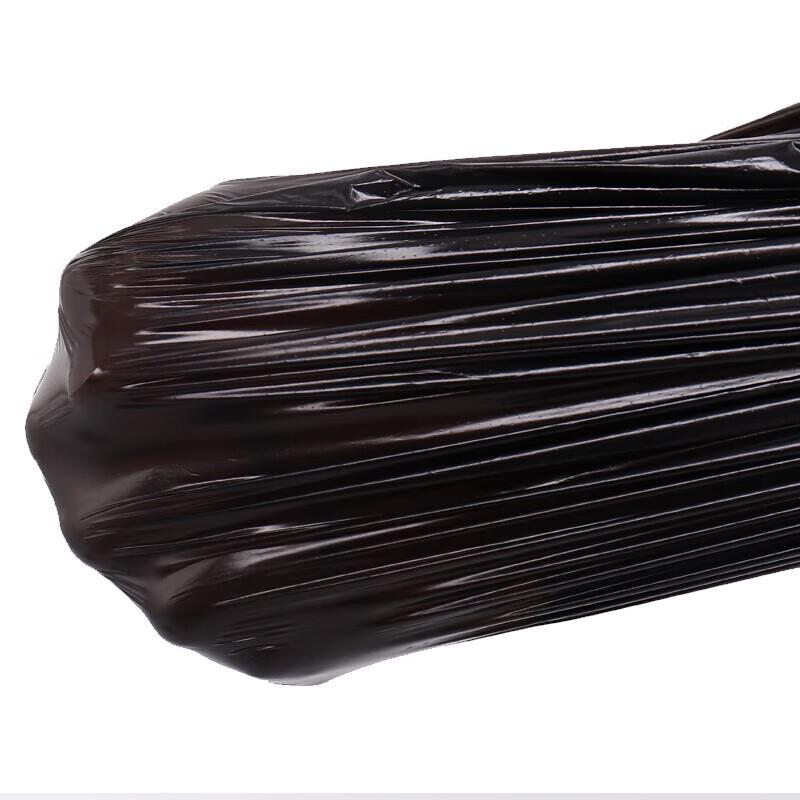Sikerma Extra Large Thickened Black Flat-Top Garbage Bags