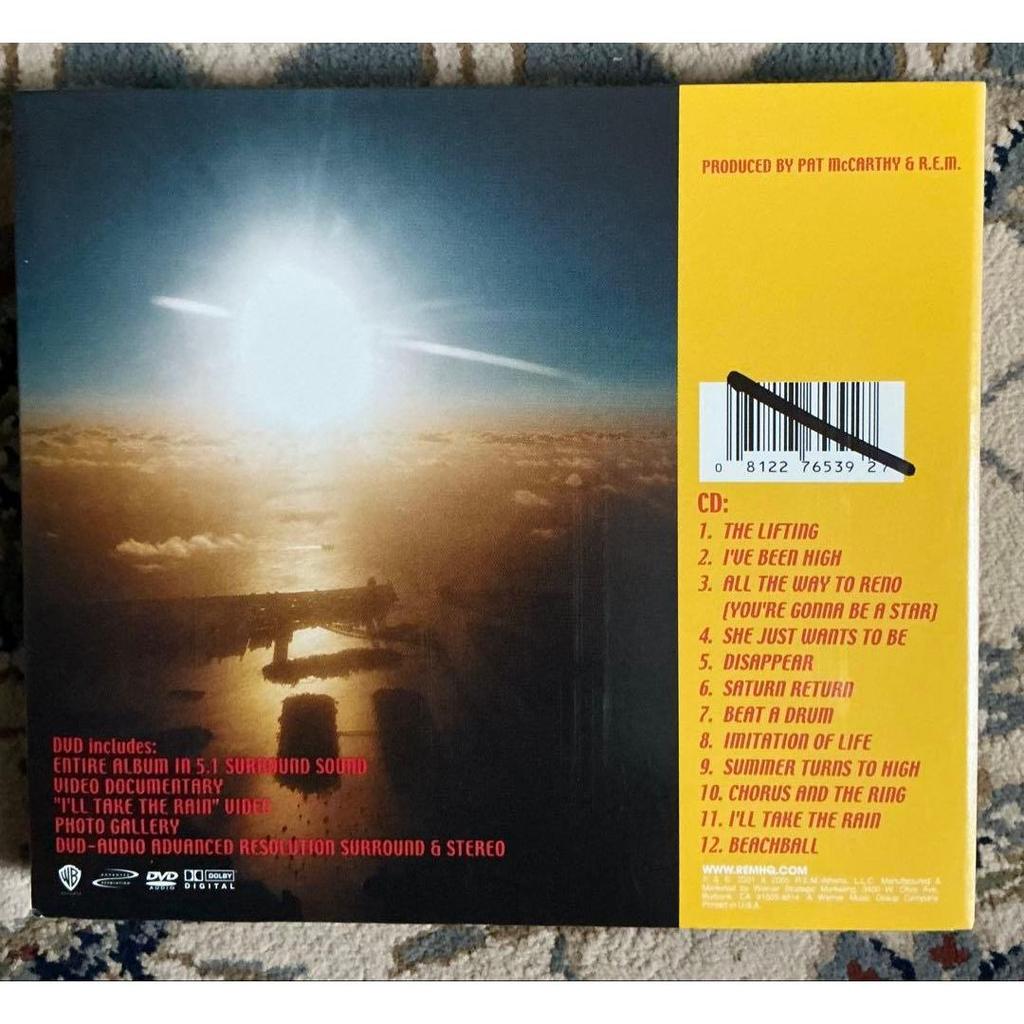 Used R.E.M. Reveal CD DVD-Audio