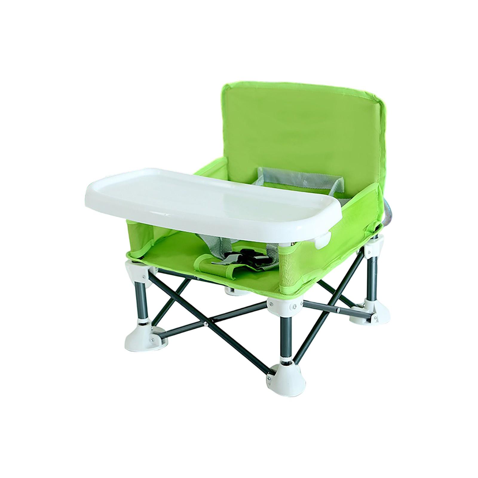 

Портативное детское дорожное сиденье, идеально подходит для кемпинга, пляжа One Size зелёный