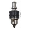 Convertible Drill Chuck Adapter with Shank for Various Clamping Ranges Increase Productivity Long Lasts