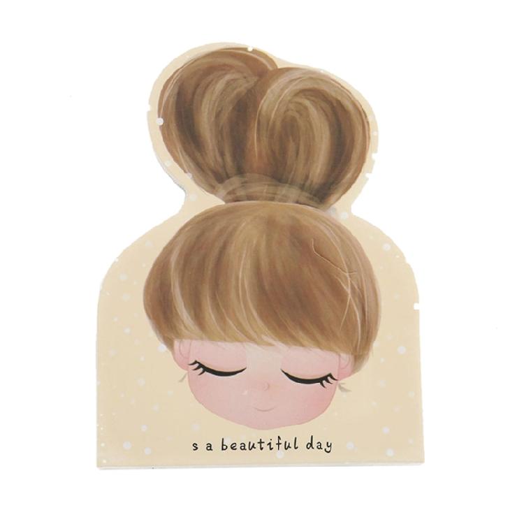

Small Girls Display Cards DIY Kid Hair Accessories Retail Price Holder Label
