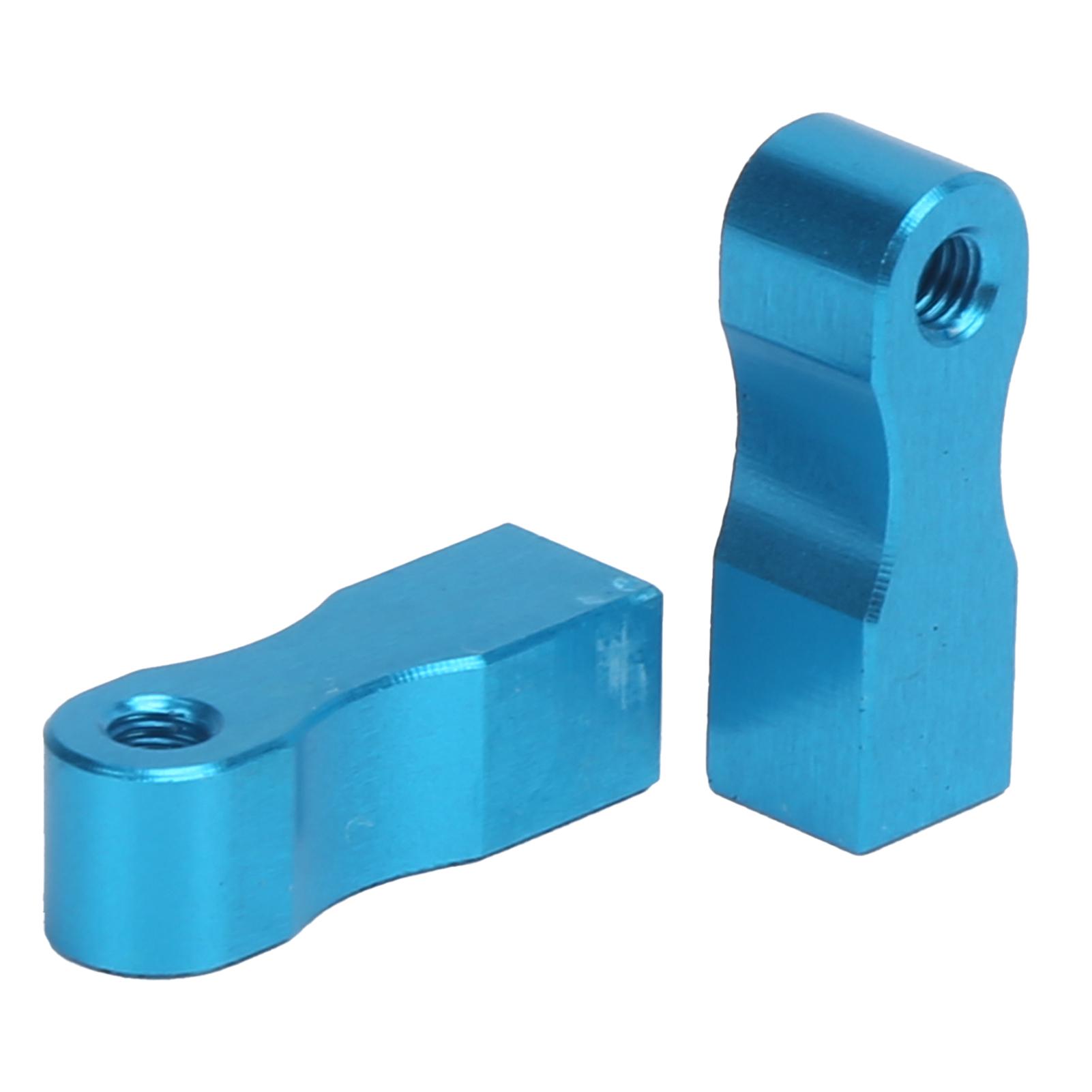 

2 Pcs RC Servo Mount Aluminum Alloy Sturdy Durable Steering Gear Fixation for TT01 Upgrade Parts