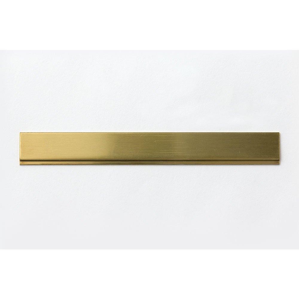 Traveler's Company Midori Pure Brass Ruler 42167006 - Durable Precision Measuring Tool