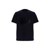 Ss23 Solid Color Logo Print Pullover Short Sleeve T-Shirt Men Tops Black 3R1TU1-1JSAZ-0999