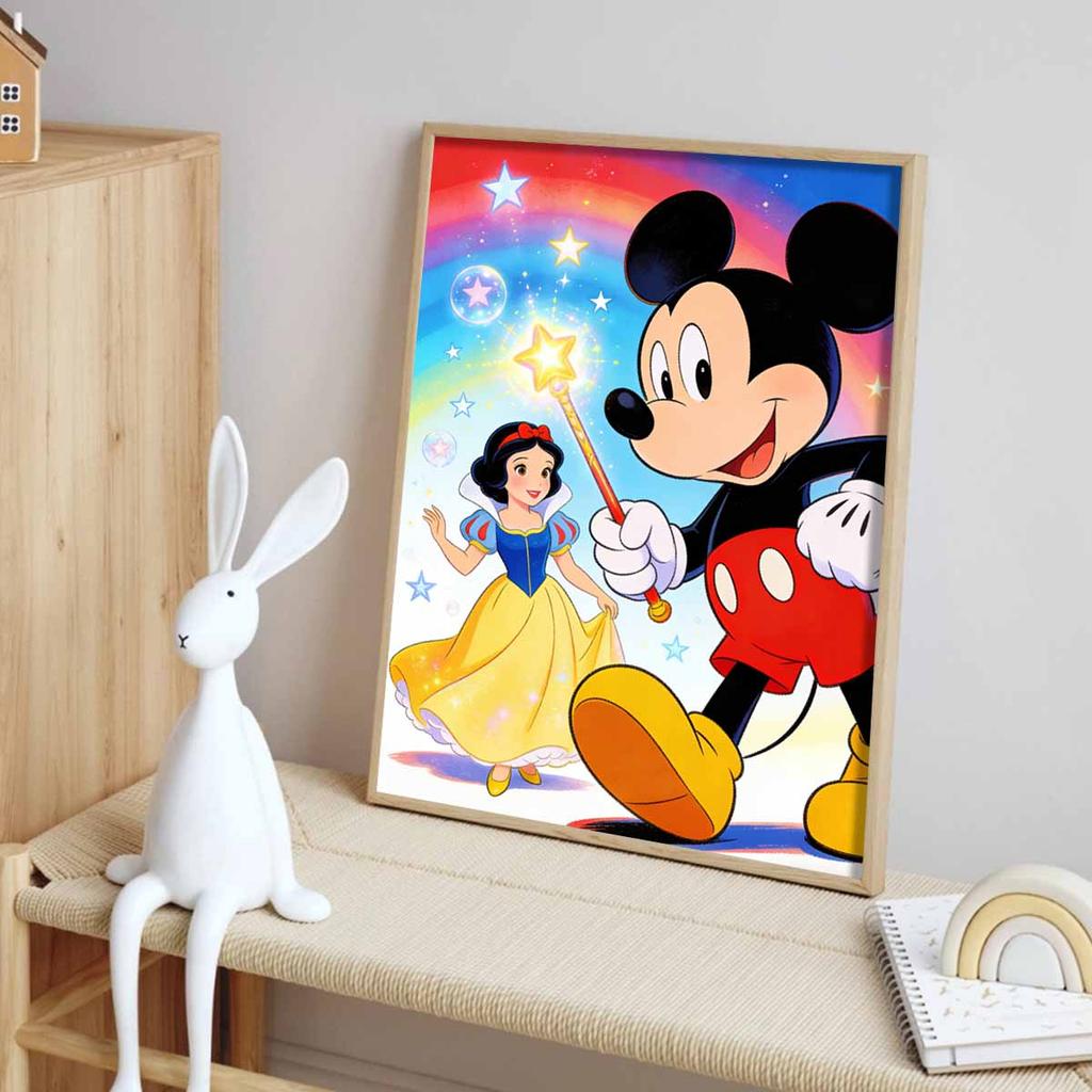 Disney Diamond Painting Mickey Snowwhite Handmade Diy Home Decoration Gifts