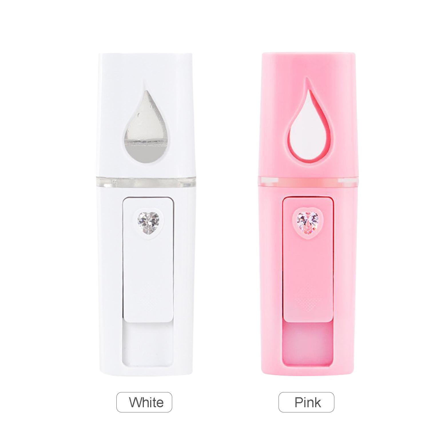 

Facial 20mL Face Humidifier Portable Cool Mist Facial Sprayer SPA Moisturizing Hydrating Face Sprayer USB Rechargeable Handy Mist Sprayer