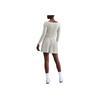 Nike Dri-Fit Perfect Stretch Lightweight Comfortable High Waist Loose Casual Shorts Women shorts Light-Mineral-Brown Light-Iron-Ore IB2346-104
