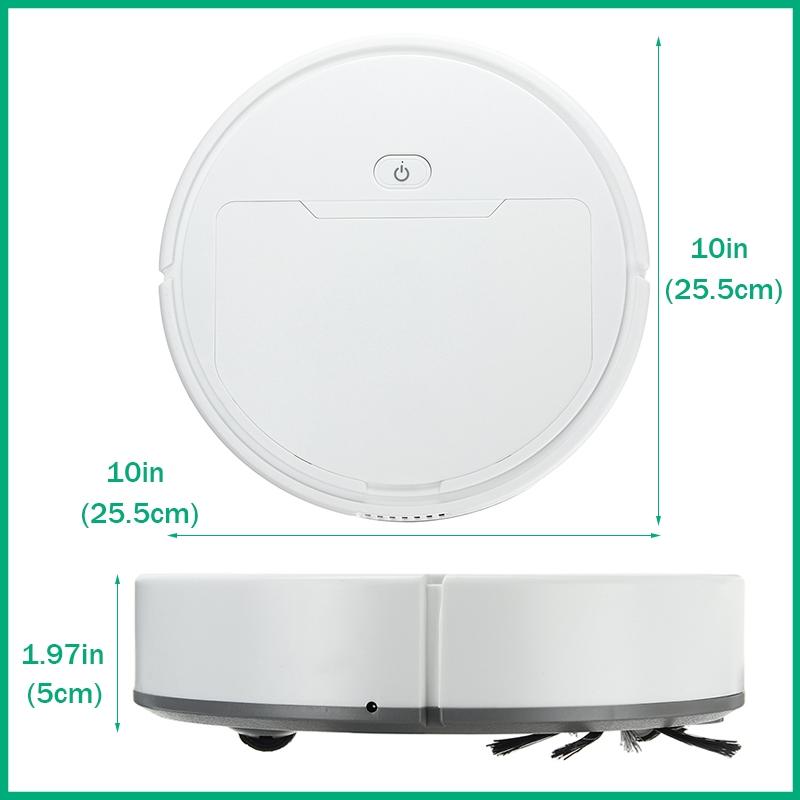 3v1 USB nabíjení Inteligentní robotický vysavač Zametání/mopování/utírání prachu Robotický vysavač Domácí čisticí stroj