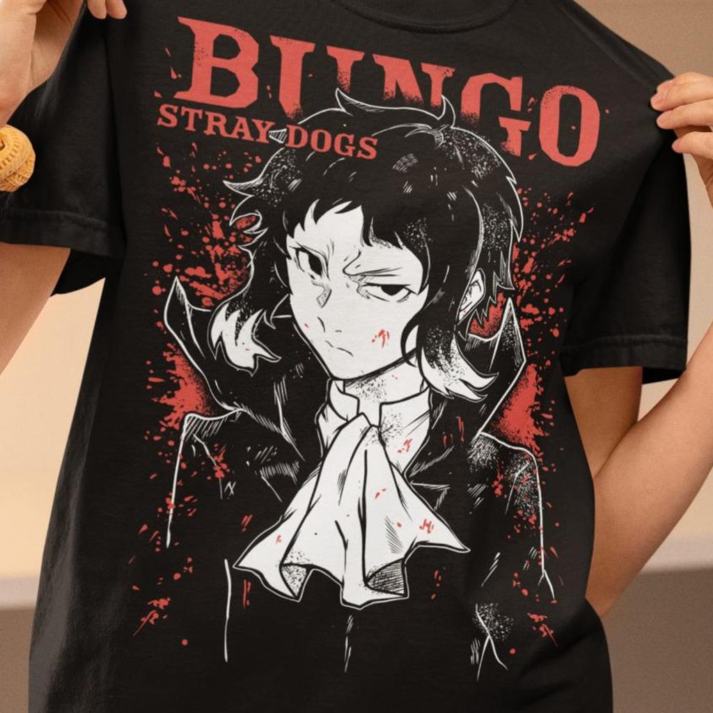 Akutagawa UNISEX T-Shirt - Anime Tshirt, Manga Lover Shirt, Graphic Tee, Otaku Ropa, Clothing Merch Gift, Anime Gift, Personalized Gift.