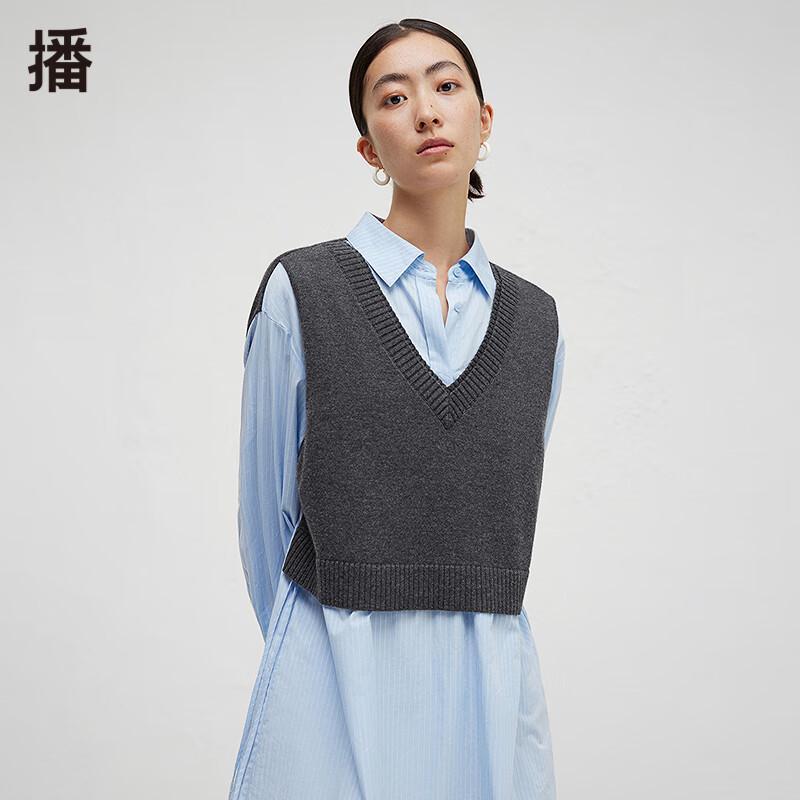 

Broadcast Long Sleeve Patchwork Short Autumn Dress M