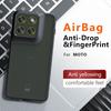 Für Motorola Signature XT2603-2 5G Mattes Acrylgehäuse für Moto Edge 70 Ultra X70 Air Pro Stoßfestes Hart-PC + TPU Hülle Bumper