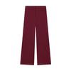 European American Style Fashion Suit: Buckle Decor Jacket & Straight-Leg Pants Two-Piece Slim Fit Set for Women