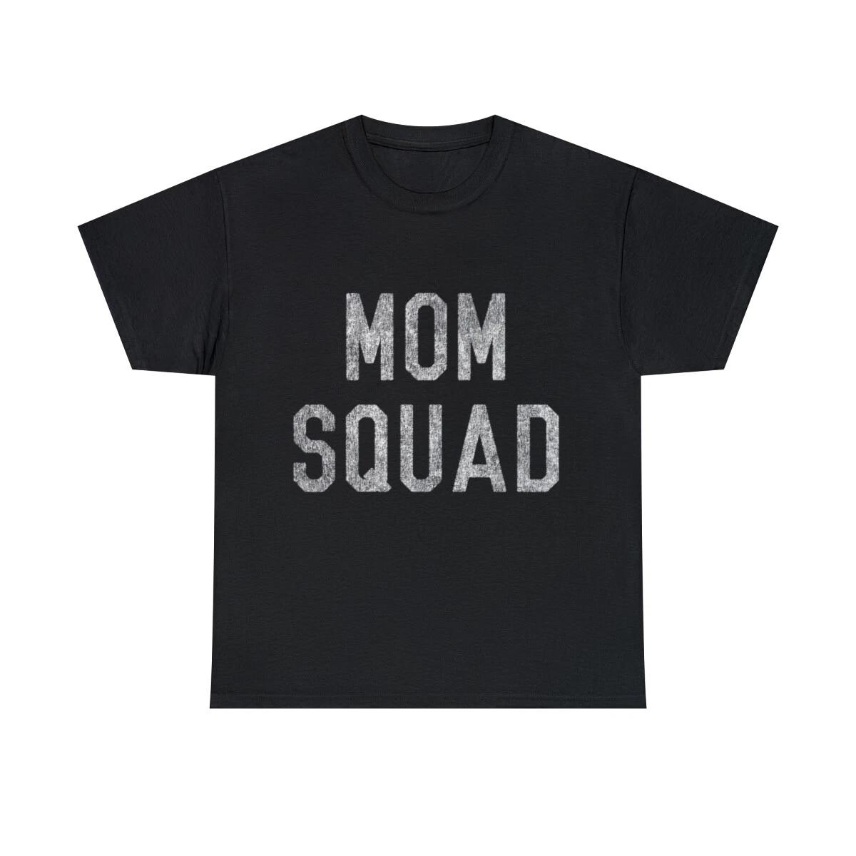 Mom Squad Retro Graphic Tee Shirt, S-5XL 4XL