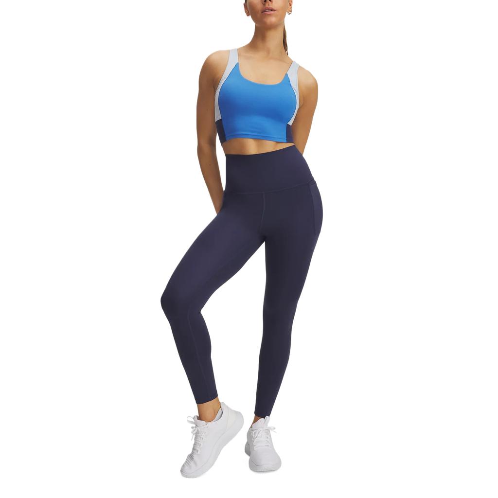 Under Armour Meridian Soft Series Comfortable Fashionable Simple Versatile 3/4 Yoga Pants Women pants 1382535-403