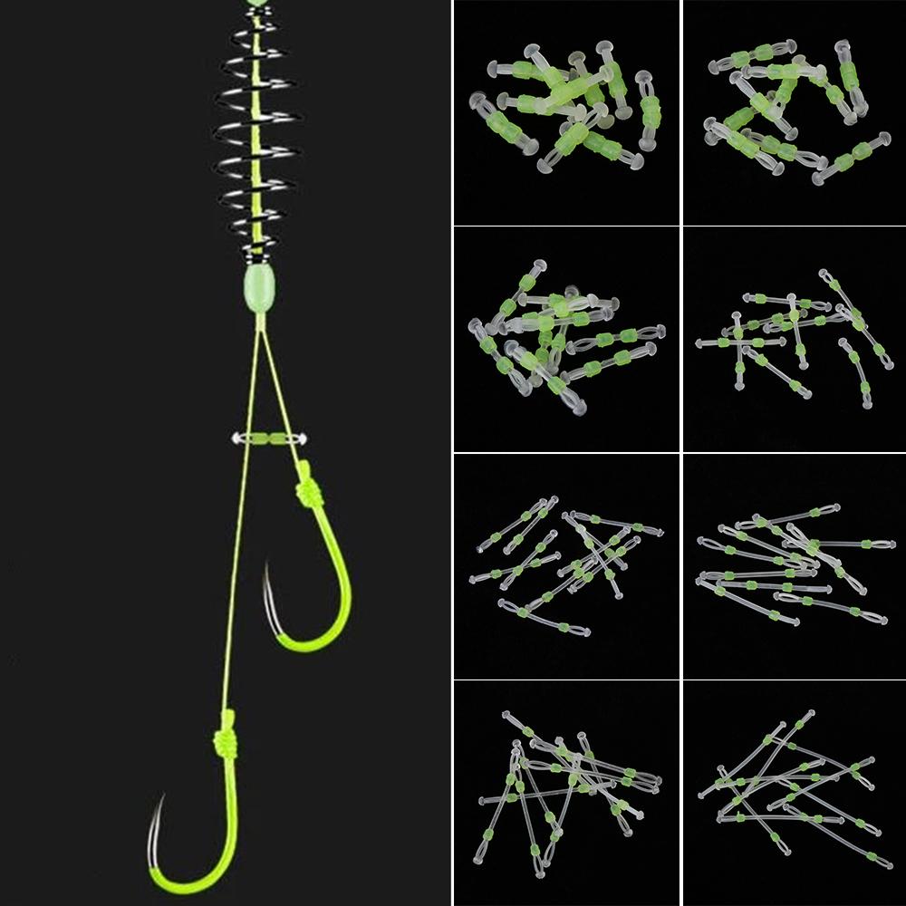 

Protable Swivel Space Bean Eight Type Fishing Line Space Bifurcation Double hooks Contactor Device