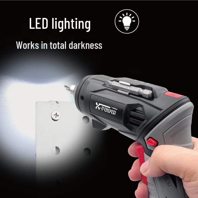 3.6V Rechargeable Mini Cordless Screwdriver with Special Storage Design