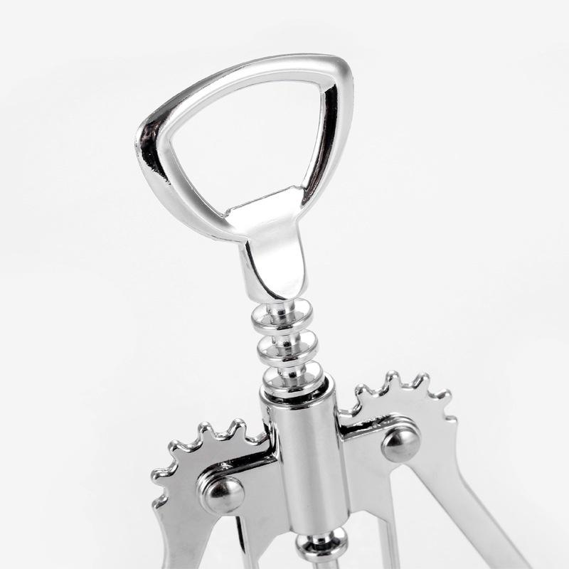 Stainless Steel Red Wine Bottle Opener Waiter Metal Wine Corkscrew Bottle Handle Opener Corkscrews