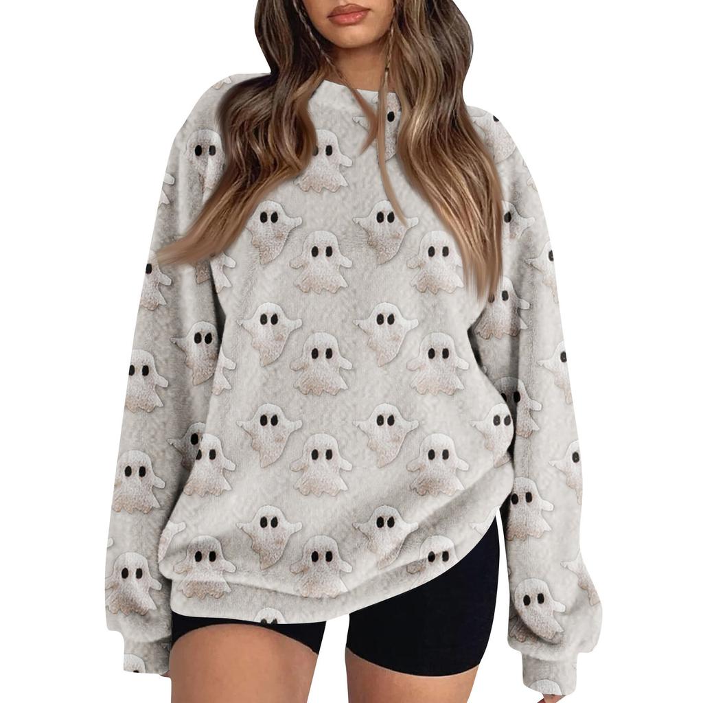 Women's Colorblock Sweatshirt Long Sleeve Round Neck Casual Comfortable Loose Lightweight Women's Sweatshirt