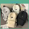 Nylon Casual Laptop Backpack For Students With Air Cushion Straps For School And Travel