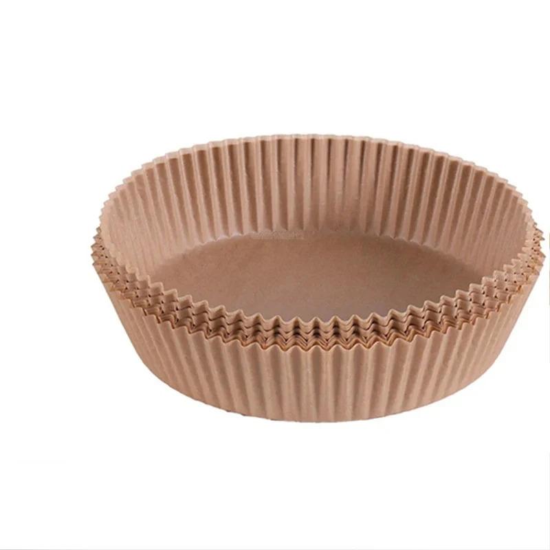 10-100Pcs Air Fryer Disposable Paper Non-Stick Airfryer Baking Papers Round Air-Fryer Paper Liners Paper Kitchen Accessories