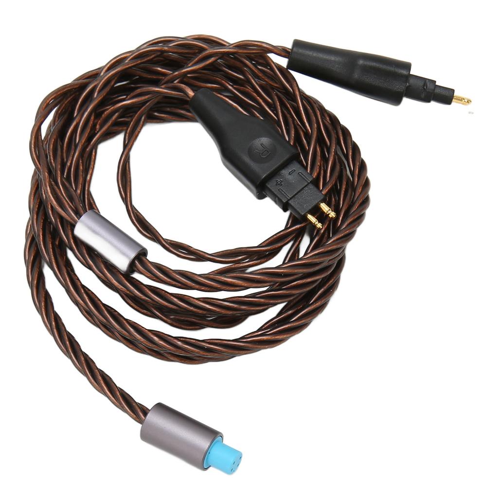 Replacement Headphone Cable Silver Plated Copper Earphone Cable for SENNHEISER HD650 HD660S HD6XX HD