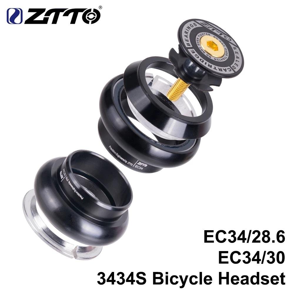 3434S Bicycle Headset 4444S 4252ST Straight Tapered Fork Straight Tube Headset Accessories Road Bike Internal Threadless Headset