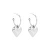 Sweet Girls Women Jewelry Piercing Love Heart Stud Earrings Drop Earring Heart Earrings Ear Hoop
