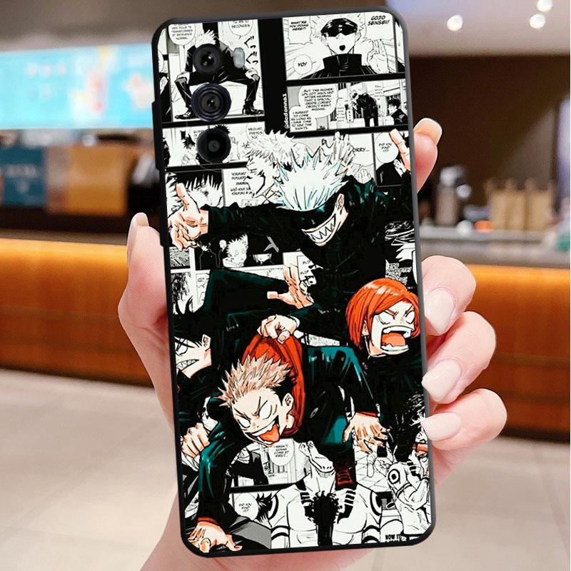 

Phone Case For Motorola Edge 50 40 Pro 60 50 40 30 Ultra Neo Fusion Moto G85 G72 G53 G54 G84 G13 G32 Jujutsu Kaisen Ryomen Moto G32