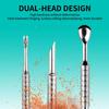 Professional Stainless Steel Nail Cuticle Pusher Heavy Duty Gel Remover Scraper Manicure Equipment