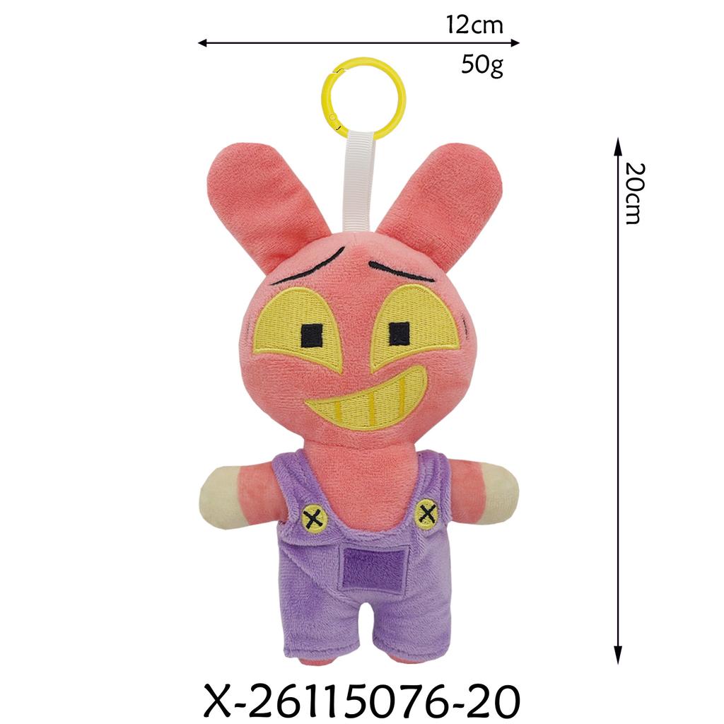 *45style The Amazing Digital Circus Plush Toys Amazing Circus Clown Rabbit Plush Dolls Periphery Stuffed Toys Adults Gift