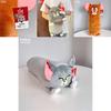 Adorable Tom And Jerry Deformed Plush Toy Doll Cuddly Cartoon Tom Cat Jerry Mouse Gift