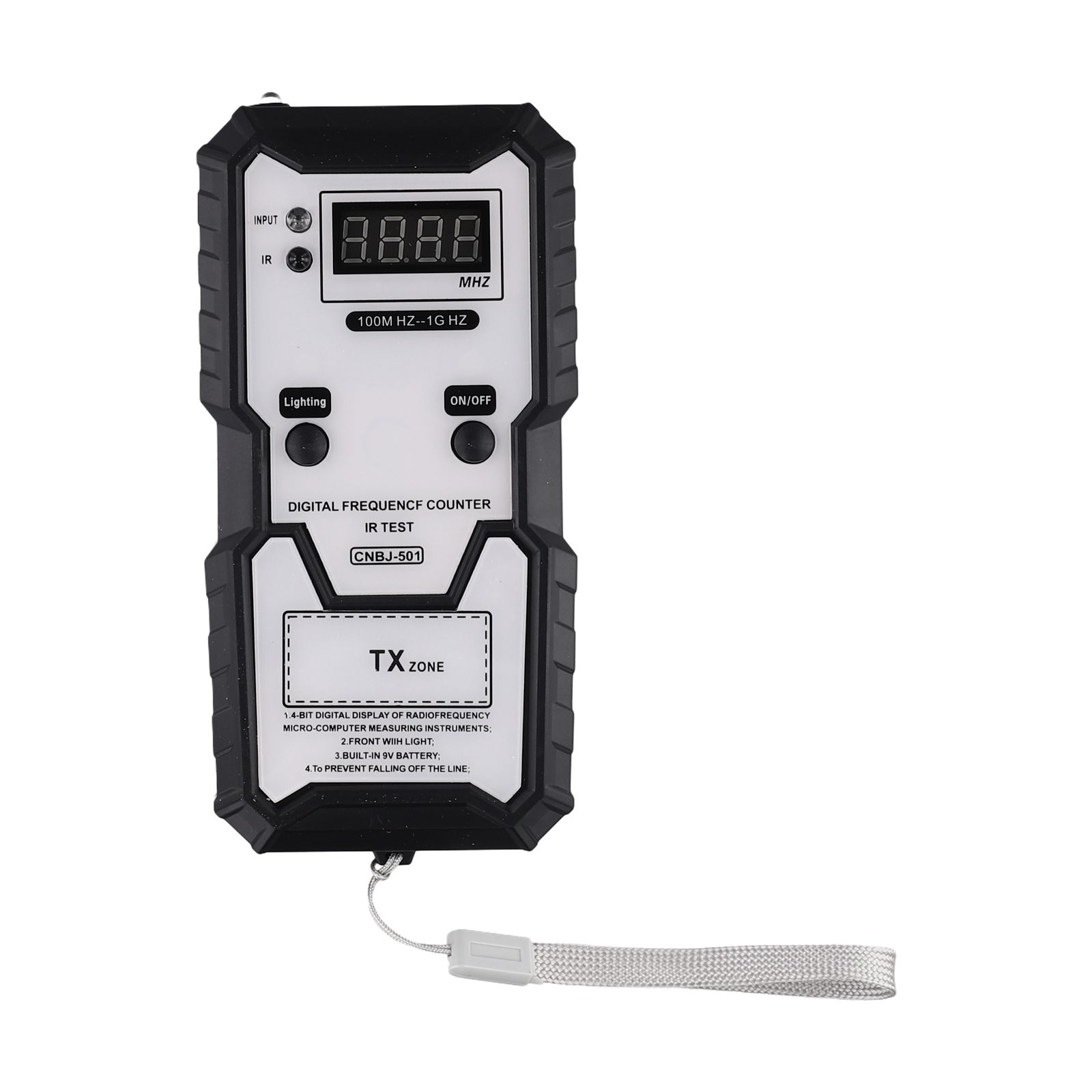 

For Professionals And Hobbyists Digital Frequency Tester Infrared Sensor Tester Fallproof Frequency Adjustment CHINA