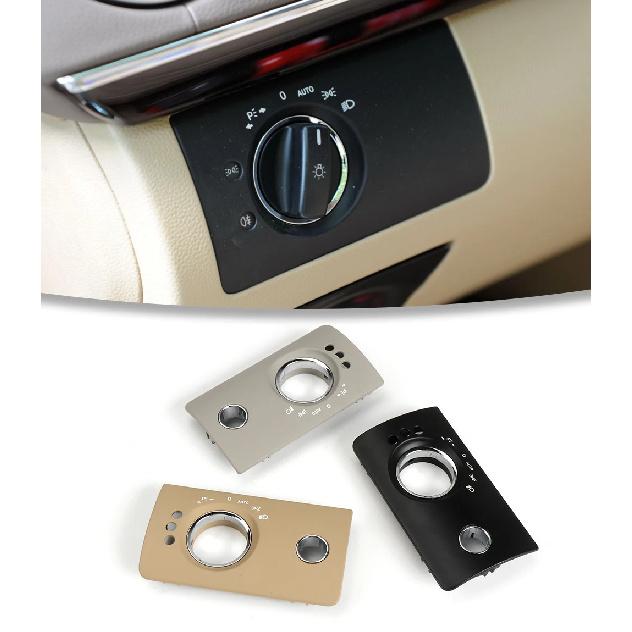 For Mercedes Benz ML300 ML350 GL320 GL350 W164 X164 New Black Car Headlight Switch Cover Panel Replacement 1645453504