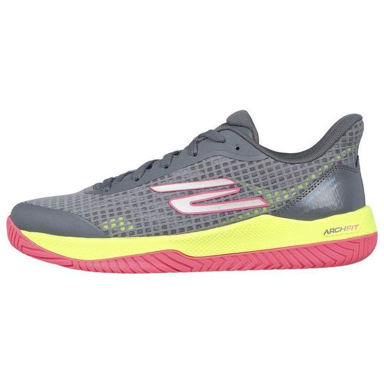 Skechers Viper Court Pro Breathable Low Top Running Shoes Women sneaker 172069C-GYPK