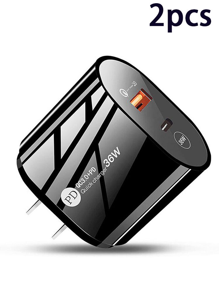 Pd 36w Usb Charger Quick Charge 3.0 Fast Phone Wall Charger Adapter For Iphone 13 12 Pro Ipad Huawei Xiaomi Samsung
