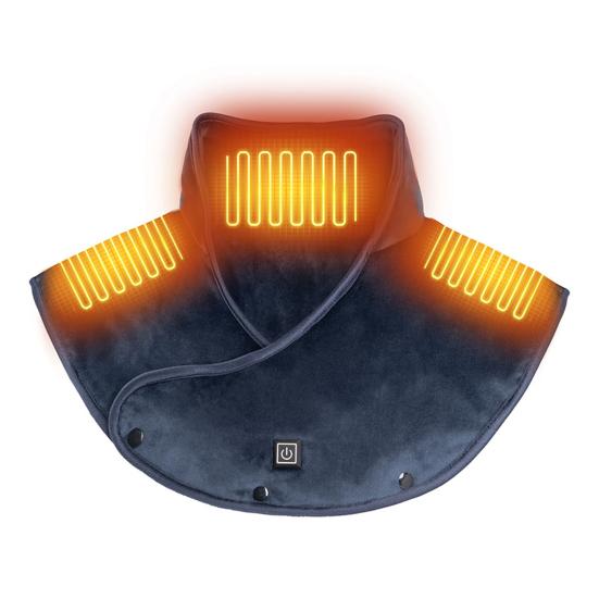 Electric Shawl USB Heating Wrap with 3-Speed Temperature Control Ultimate Comfort Portable Convenient Neck Warmer