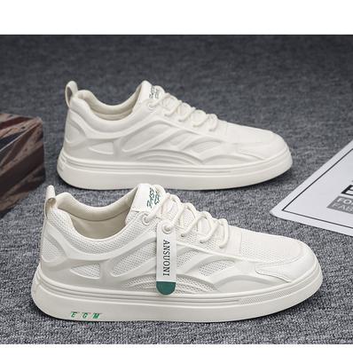 Summer Men's Shoes 2025 New Breathable Board Shoes Trendy Versatile Lightweight Wear-resistant Casual Shoes Trendy Shoes