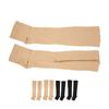 Nylon Compression Stockings Zipper Design Promote Blood Circulation Open Toe Compression Stockings