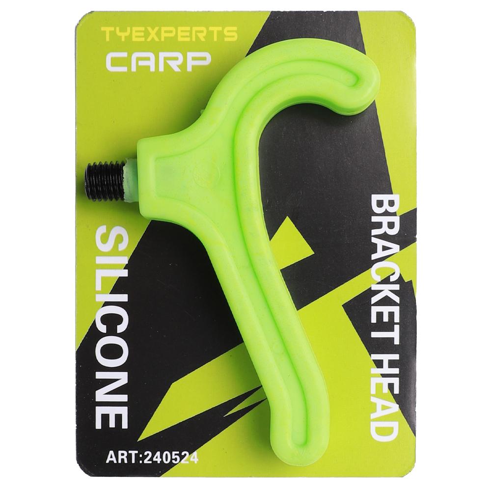 

FTK 1 шт. подставка для удилища, держатель для удочки, кронштейн, головка, V/C/U-образная подставка для удочки, рыболовные снасти для кормушки Pesca 4# зелёный