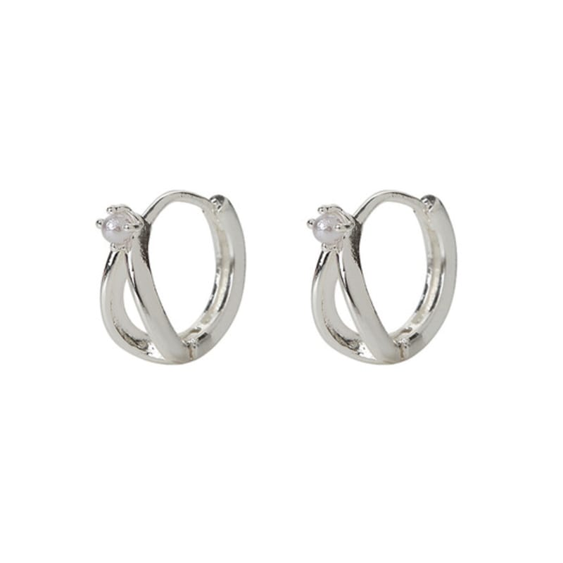 Charmy two way pearl-earring