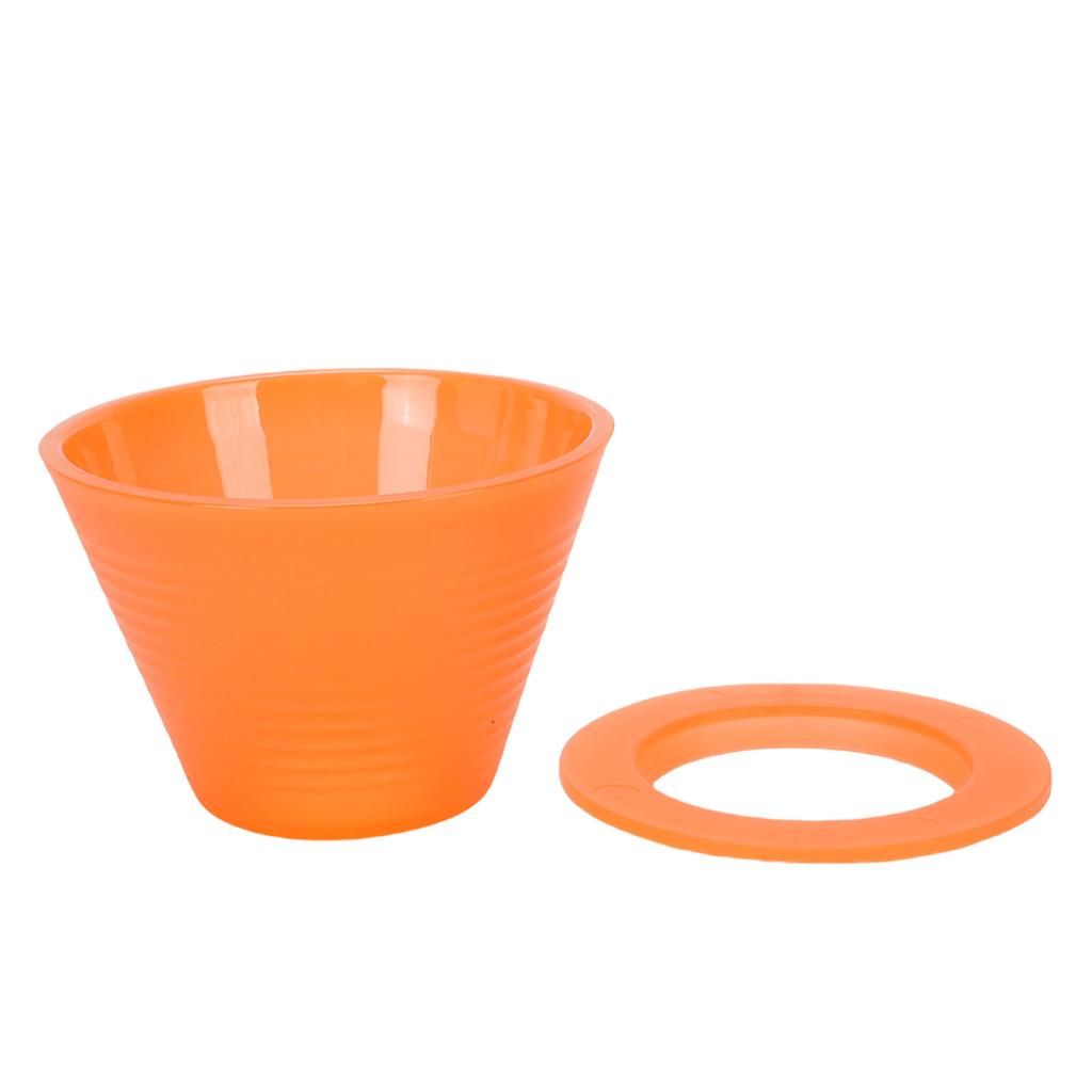 Pour Over Coffee Dripper Sturdy PP Reusable Coffee Brewing Filter Cone Cup with Base for Home Kitchen