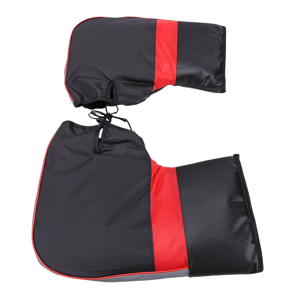 Motorcycle Handlebar Gloves Waterproofing Double Layers Motorbike Hand Warmer Covers for Cycling