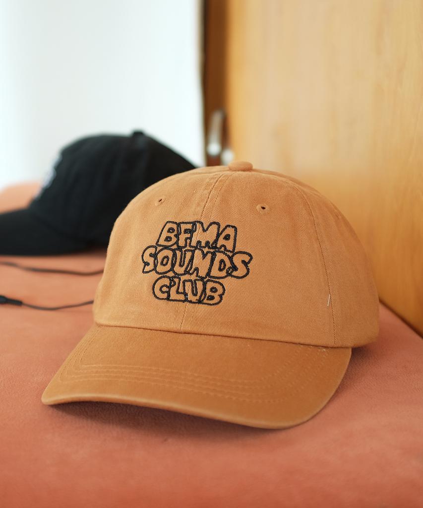 Beollunpeulenjeu Bfma Sounds Club Washed Ball Cap Camel