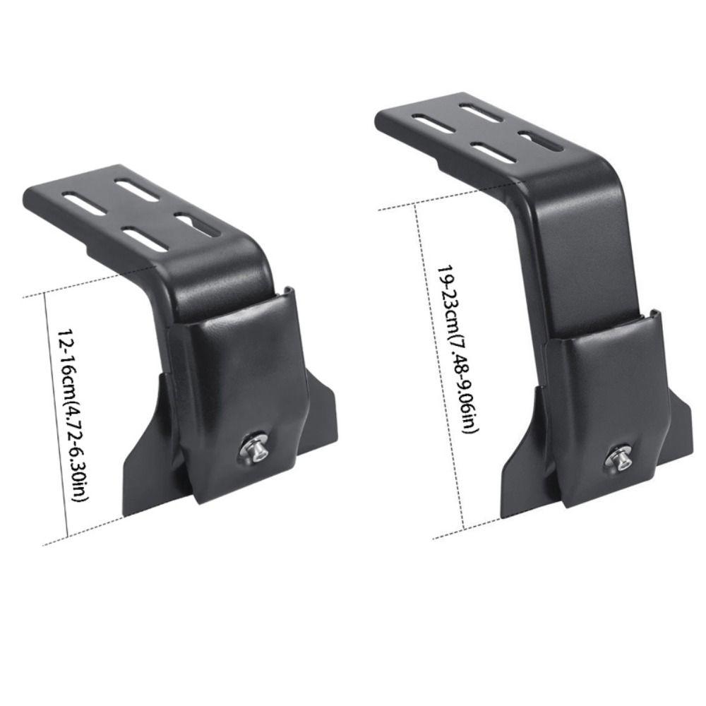 Adjustable Steel Roof Rack Mounting Bracket Rain Trough Luggage Rack Clamp  Roof Platform