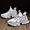 Men's Shoes Tide Men's Waterproof Leather Sneakers Shock Absorption Heightened Casual Shoes Men's Student Shoes
