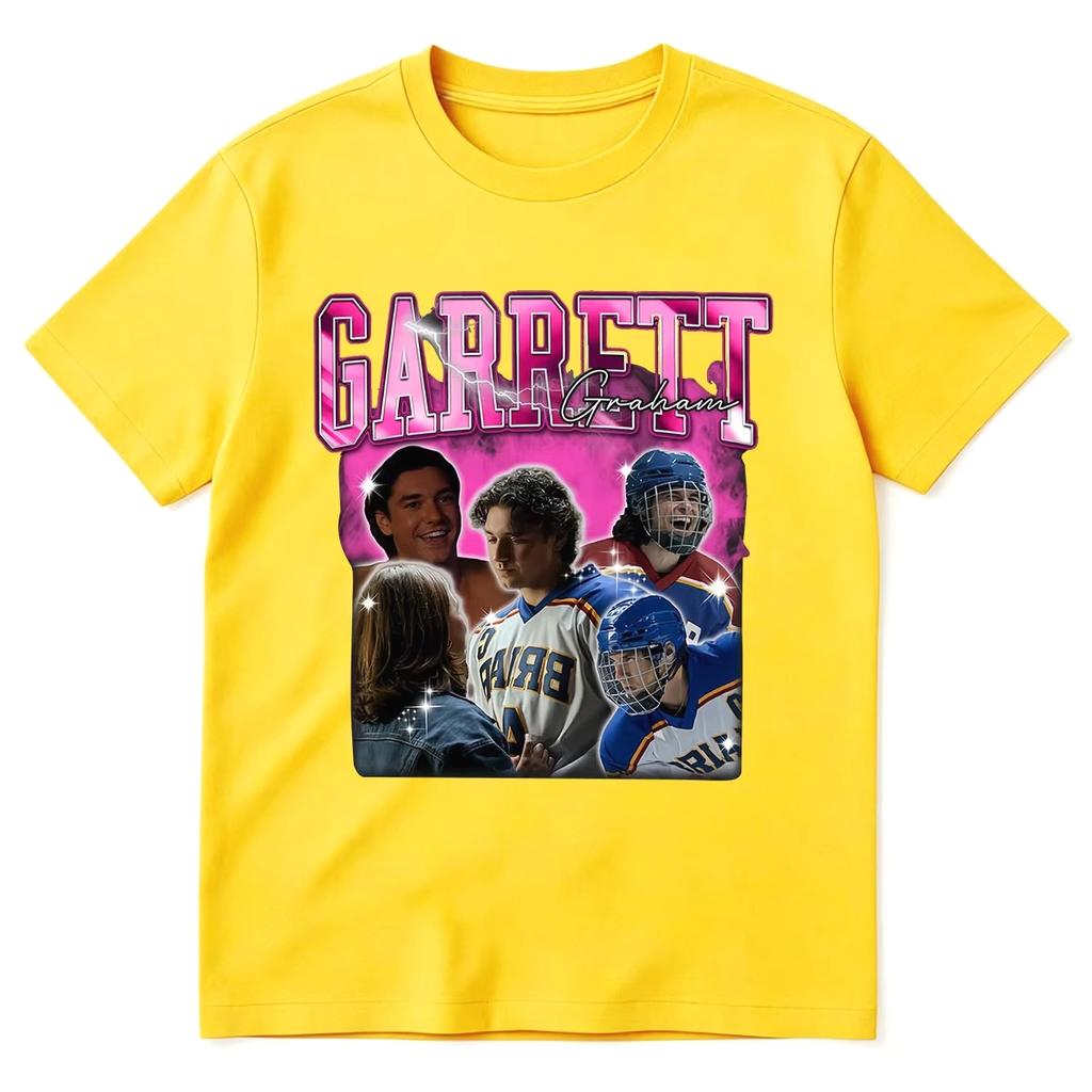 2026 Sommer Heißer Verkauf Außerhalb des Campus Garrett Graham Grafik T-Shirts Briar University Eishockey T-Shirt Unisex Lässig Outdoor Baumwoll-T-Shirt